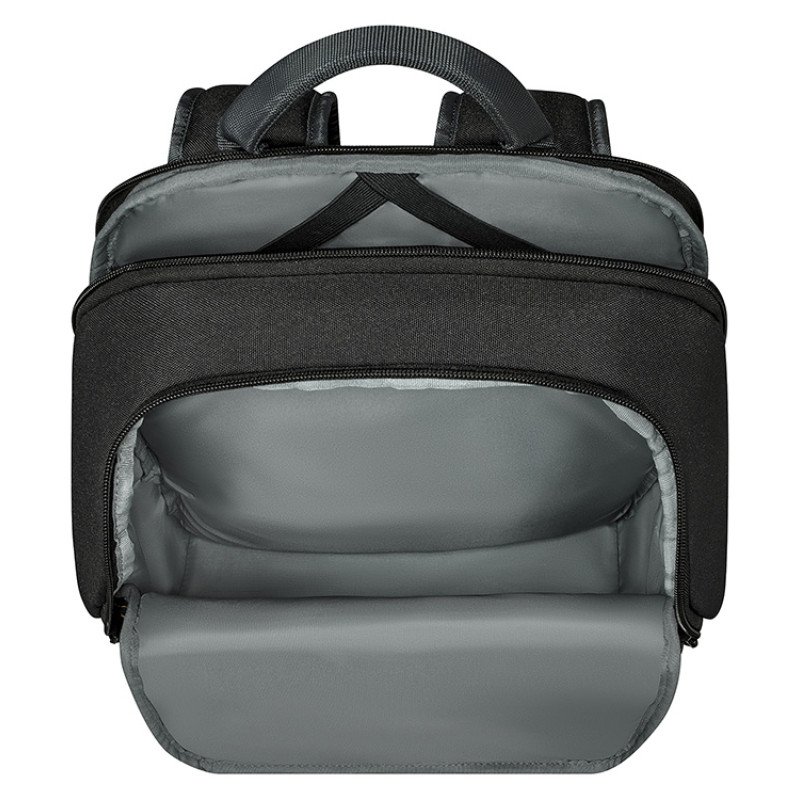 Рюкзак WENGER Move 16", чёрный, переработанный ПЭТ, 33 x 19 x 44 см, 22 л