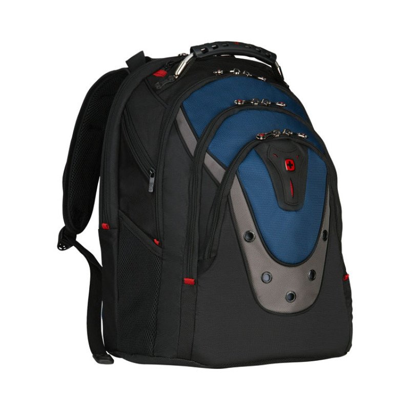 Рюкзак Ibex WENGER 17", черный/синий, полиэстер/ПВХ, 37 x 26 x 47 см, 23 л Рюкзак Ibex WENGER 17", черный/синий, полиэстер/ПВХ, 37 x 26 x 47 см, 23 л