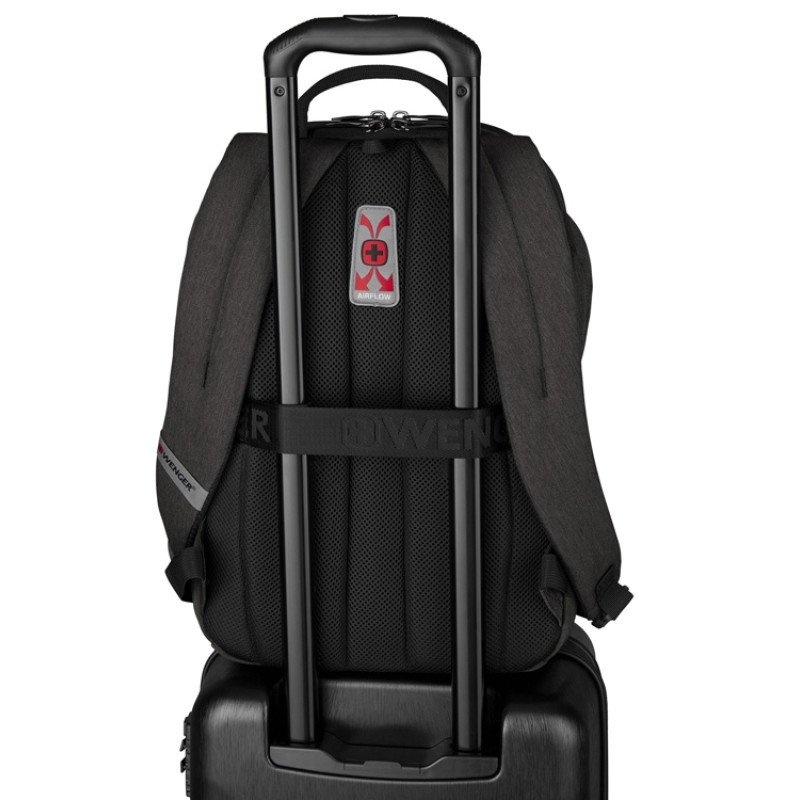 Рюкзак WENGER MX Light 16”, серый, 100% полиэстер, 31х20х44 см, 21 л Рюкзак WENGER MX Light 16”, серый, 100% полиэстер, 31х20х44 см, 21 л