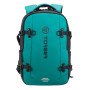Рюкзак спортивный TORBER ЭКСТРИМ 18", зелёный/чёрный, 31 х 12 х 46 см, 17л
