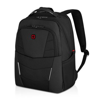 Рюкзак WENGER ALTAIR 15.6", черный, переработанный ПЭТ/Полиэстер, 32х21х44 см, 22 л.