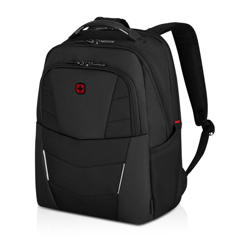 Рюкзак WENGER ALTAIR 15.6", черный, переработанный ПЭТ/Полиэстер, 32х21х44 см, 22 л.