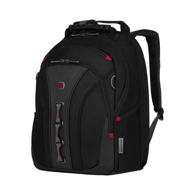 Рюкзак Legacy WENGER 16'', черный/серый, полиэстер/ПВХ, 35 x 25 x 45 см, 21 л