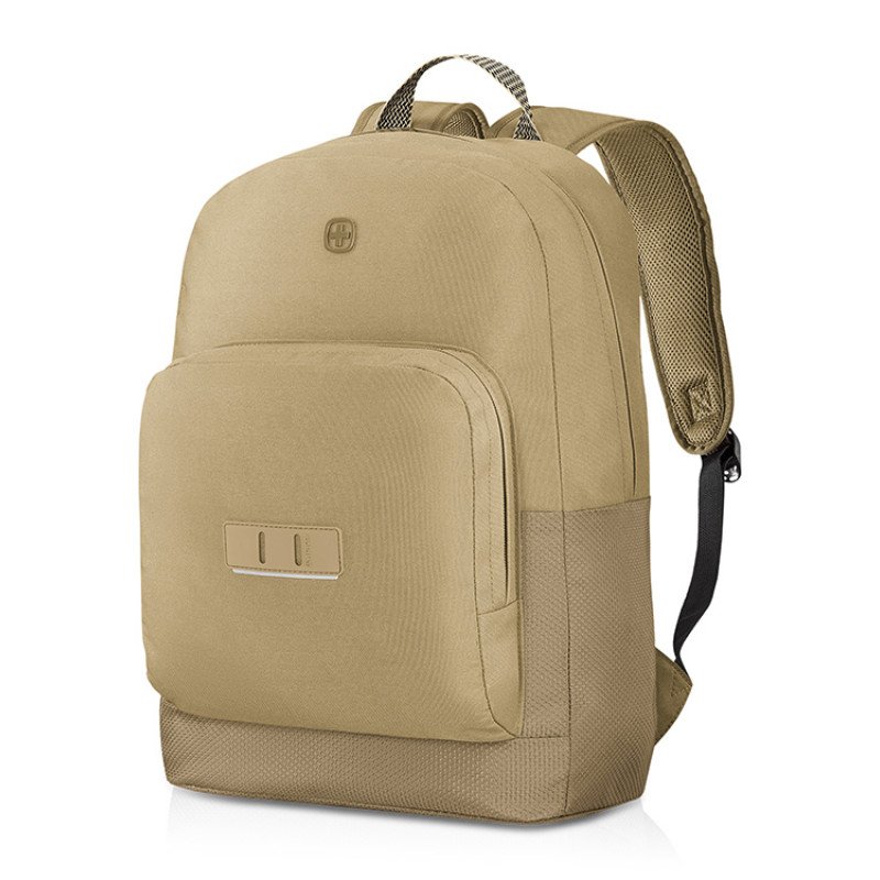Рюкзак WENGER Crango 16", бежевый, переработанный ПЭТ/Полиэстер, 33х22х46 см, 27 л.