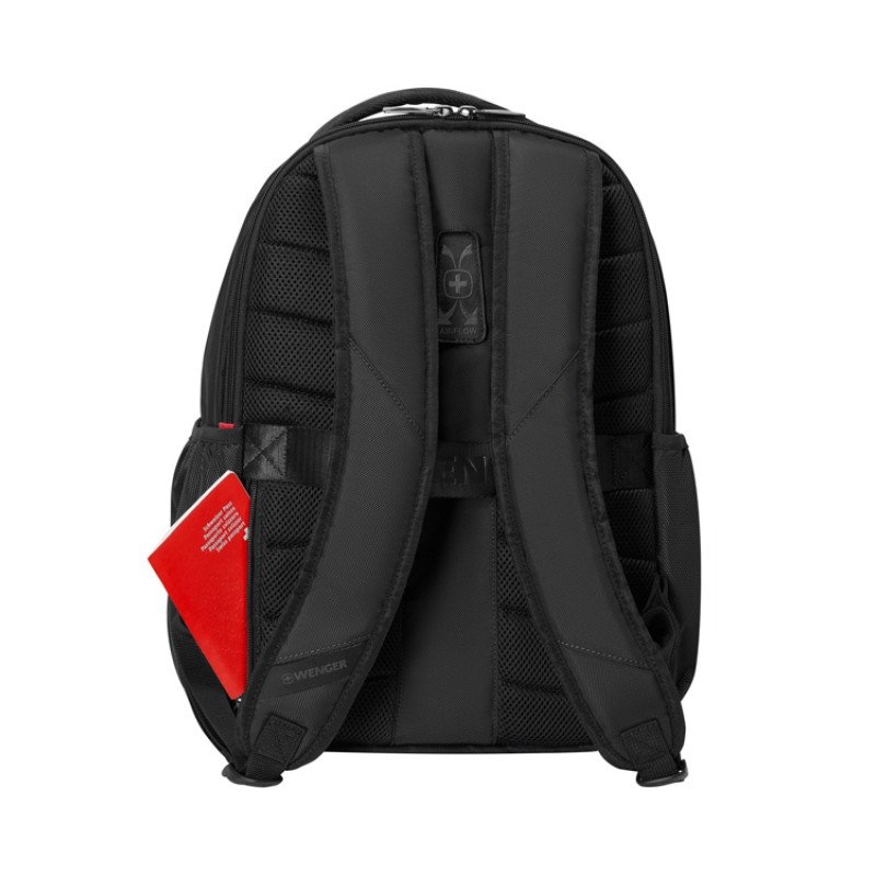 Рюкзак WENGER XE Professional 15.6", черный, переработанный ПЭТ/Полиэстер, 32х22х44 см, 23 л.