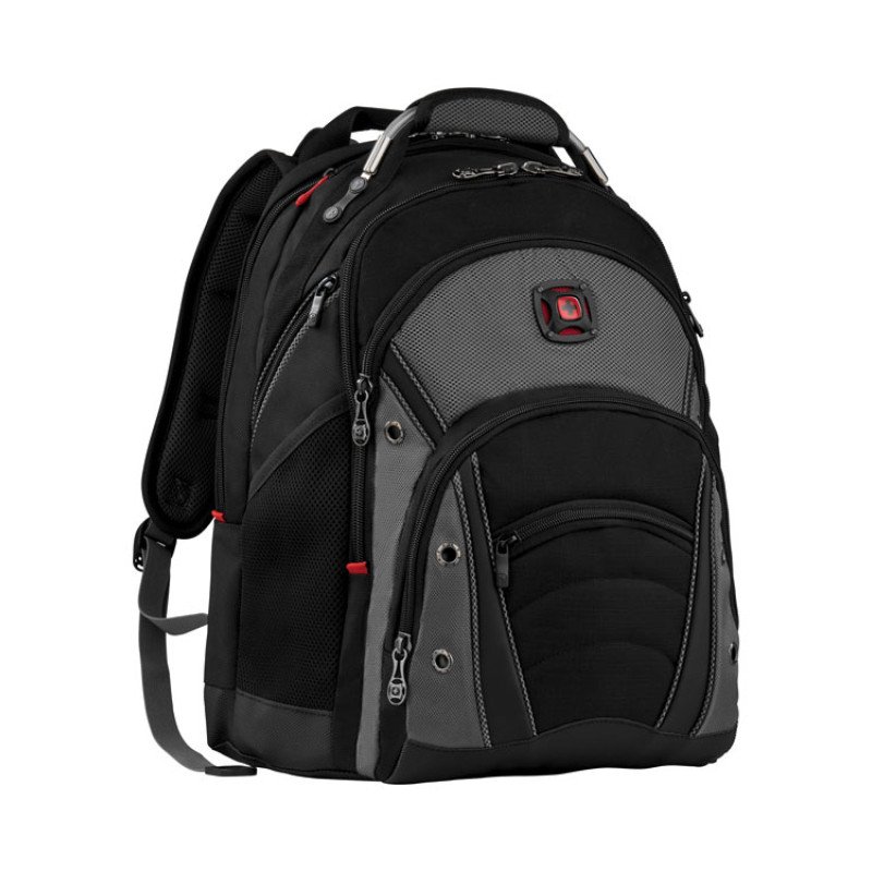 Рюкзак Synergy WENGER 16'', черный/серый, полиэстер/ПВХ, 36 x 26 x 46 см, 26 л Рюкзак Synergy WENGER 16'', черный/серый, полиэстер/ПВХ, 36 x 26 x 46 см, 26 л