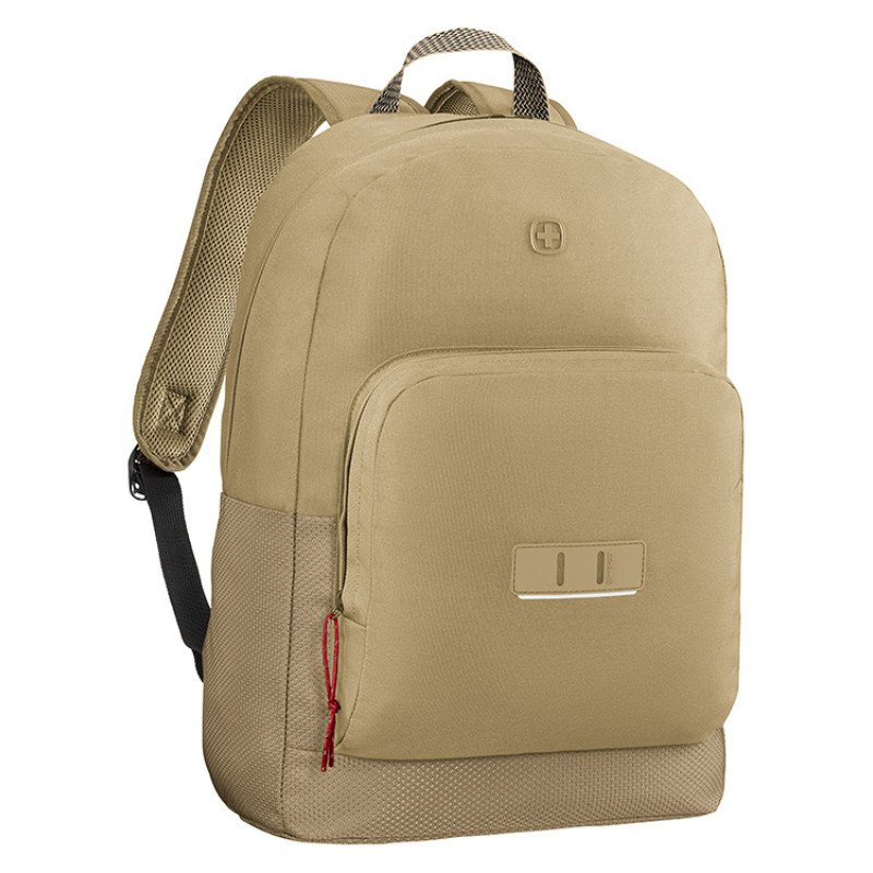 Рюкзак WENGER Crango 16", бежевый, переработанный ПЭТ/Полиэстер, 33х22х46 см, 27 л.