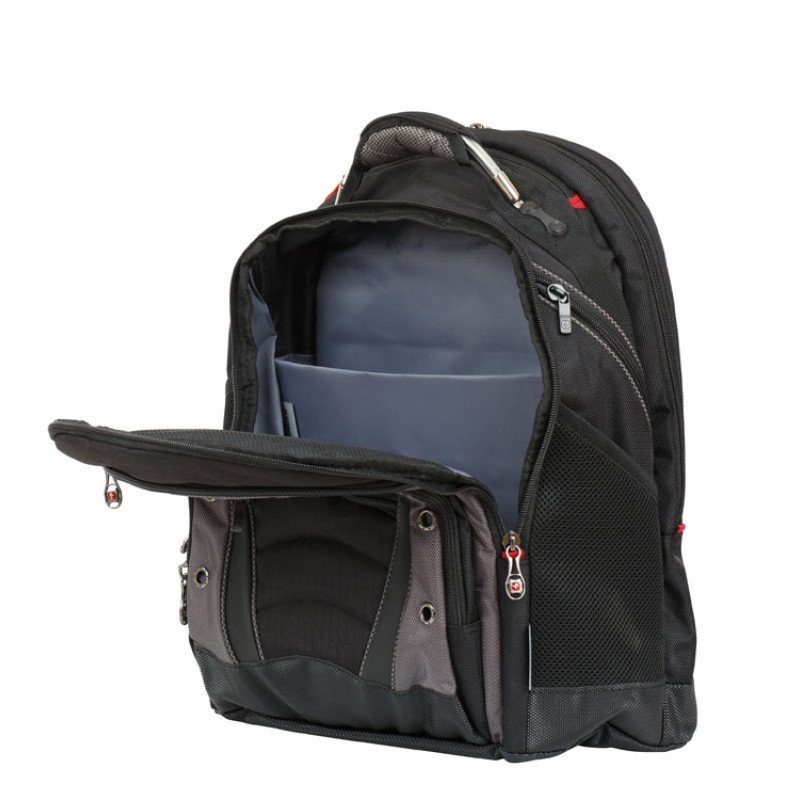 Рюкзак Synergy WENGER 16'', черный/серый, полиэстер/ПВХ, 36 x 26 x 46 см, 26 л Рюкзак Synergy WENGER 16'', черный/серый, полиэстер/ПВХ, 36 x 26 x 46 см, 26 л