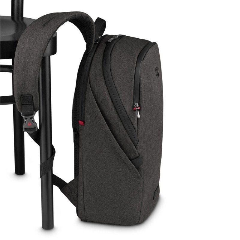 Рюкзак WENGER MX Light 16”, серый, 100% полиэстер, 31х20х44 см, 21 л Рюкзак WENGER MX Light 16”, серый, 100% полиэстер, 31х20х44 см, 21 л