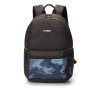 Рюкзак TORBER ГРАФФИТИ, серый с карманом синего цвета, полиэстер, 44 x 31 x 18 см