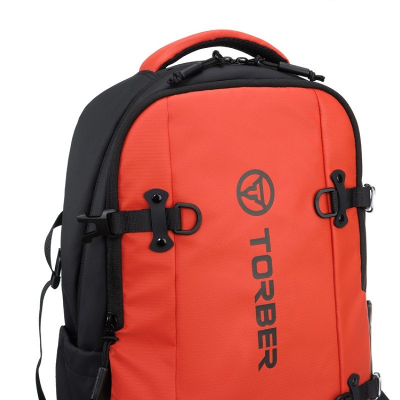 Рюкзак спортивный TORBER ЭКСТРИМ 18", оранжевый/чёрный, 31 х 12 х 46 см, 17л Рюкзак спортивный TORBER ЭКСТРИМ 18", оранжевый/чёрный, 31 х 12 х 46 см, 17л