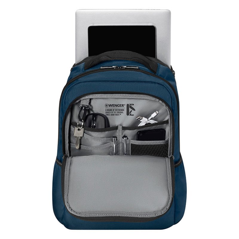 Рюкзак WENGER XE Resist 16", синий, переработанный ПЭТ/Полиэстер, 30х20х44 см, 23 л. Рюкзак WENGER XE Resist 16", синий, переработанный ПЭТ/Полиэстер, 30х20х44 см, 23 л.