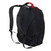 Рюкзак TORBER РАКЕТА с отделением для ноутбука 15.6", черный/красный, нейлон, 32 х 14 х 50 см, 22л