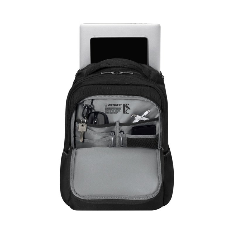 Рюкзак WENGER XE Resist 16", черный, переработанный ПЭТ/Полиэстер, 30х20х44 см, 23 л. Рюкзак WENGER XE Resist 16", черный, переработанный ПЭТ/Полиэстер, 30х20х44 см, 23 л.