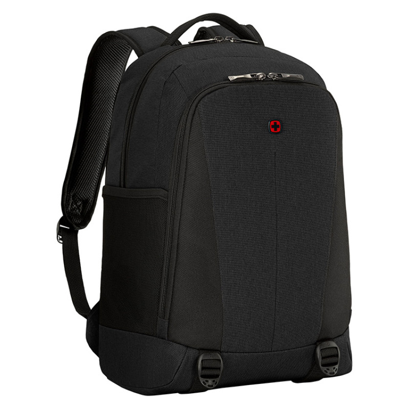 Рюкзак WENGER Oryson 16", чёрный, переработанный ПЭТ/Полиэстер, 32х45х19 см, 25 л.