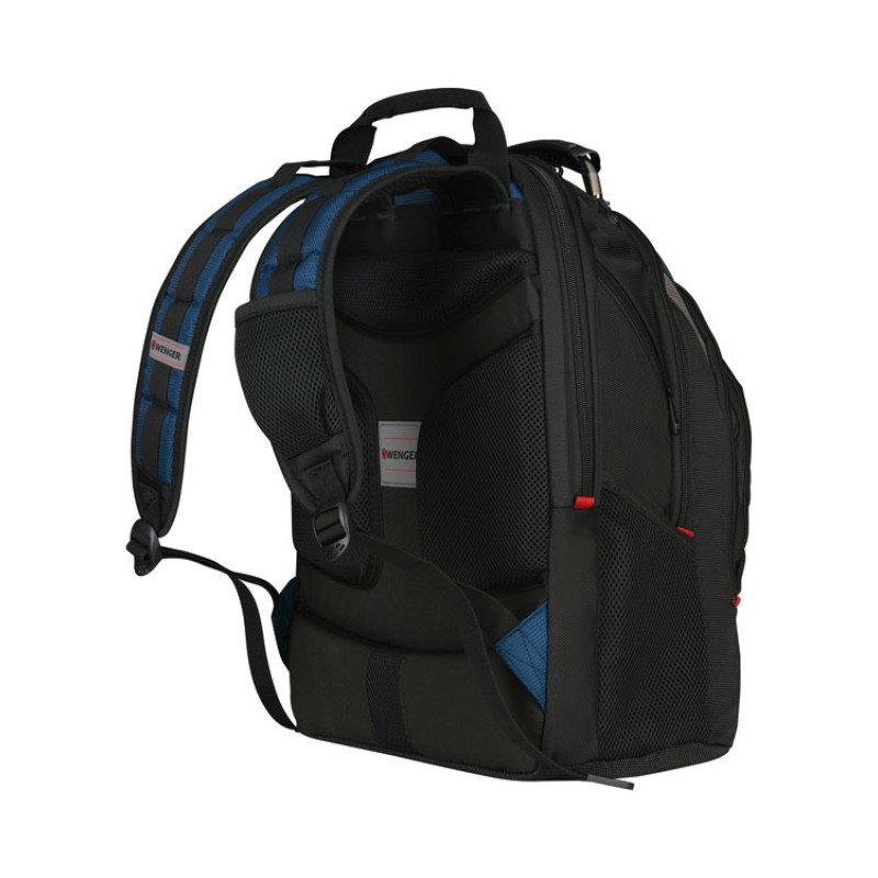 Рюкзак Ibex WENGER 17", черный/синий, полиэстер/ПВХ, 37 x 26 x 47 см, 23 л Рюкзак Ibex WENGER 17", черный/синий, полиэстер/ПВХ, 37 x 26 x 47 см, 23 л