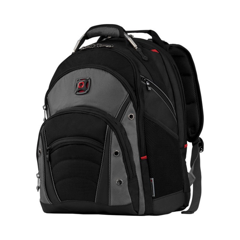 Рюкзак Synergy WENGER 16'', черный/серый, полиэстер/ПВХ, 36 x 26 x 46 см, 26 л Рюкзак Synergy WENGER 16'', черный/серый, полиэстер/ПВХ, 36 x 26 x 46 см, 26 л