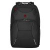 Рюкзак WENGER Cosmic 17", чёрный, переработанный ПЭТ/ПВХ/полиэстер, 34 x 23 x 49 см, 30 л