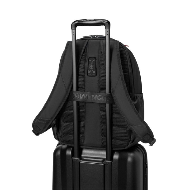 Рюкзак WENGER XE Professional 15.6", черный, переработанный ПЭТ/Полиэстер, 32х22х44 см, 23 л.