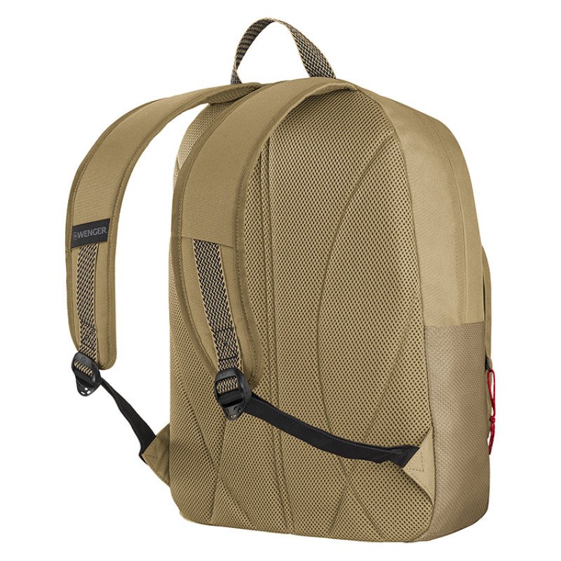Рюкзак WENGER Crango 16", бежевый, переработанный ПЭТ/Полиэстер, 33х22х46 см, 27 л.