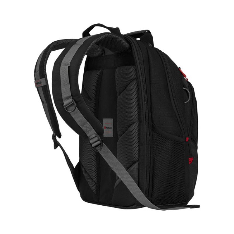 Рюкзак Legacy WENGER 16'', черный/серый, полиэстер/ПВХ, 35 x 25 x 45 см, 21 л