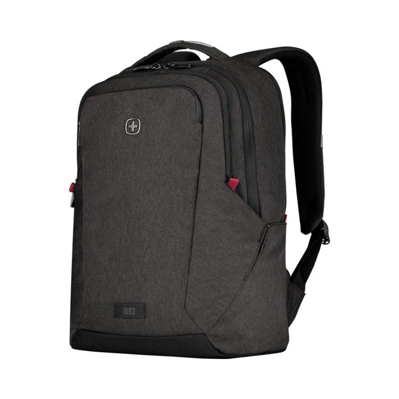 Рюкзак WENGER MX Professional 16”, серый, 100% полиэстер, 33х21х45 см, 21 л