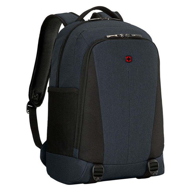 Рюкзак WENGER Oryson 16", серый/чёрный, переработанный ПЭТ/Полиэстер, 32х45х19 см, 25 л.