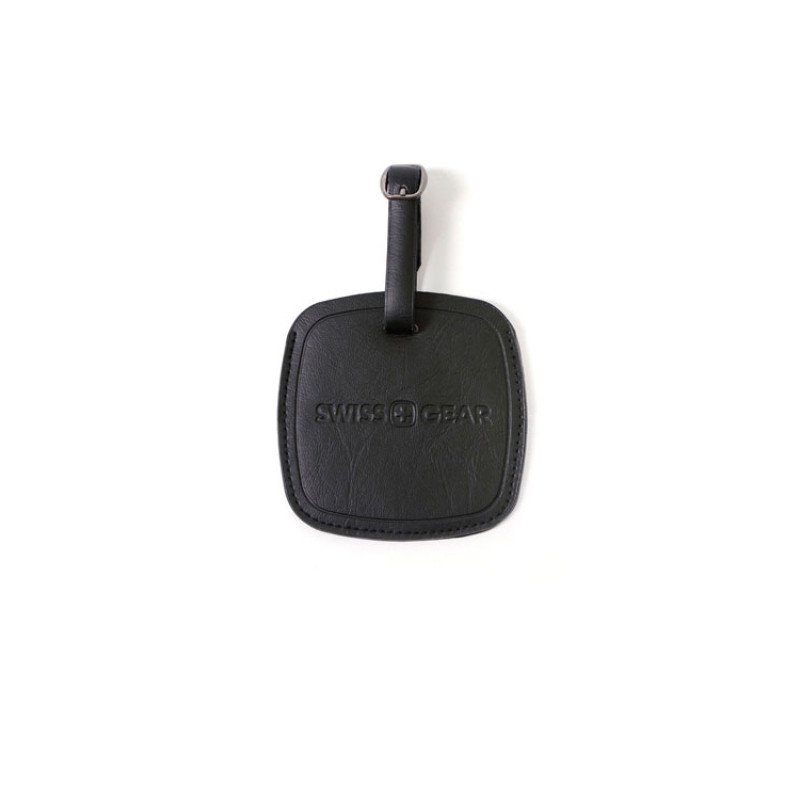 Бирка для багажа SWISSGEAR, ПВХ, 10,5 x 0,4 x 10,5 см, черный Бирка для багажа SWISSGEAR, ПВХ, 10,5 x 0,4 x 10,5 см, черный