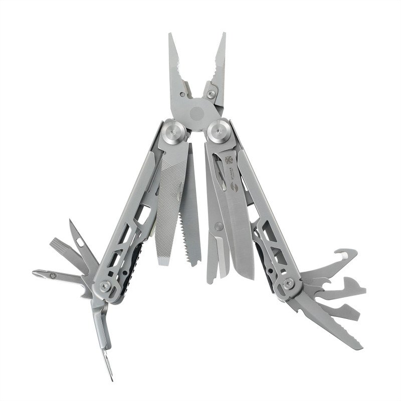 Мультитул Stinger, 110 х 22 мм, 22 функции, сталь, серебристый, в картонной коробке, в комплекте нейлоновый чехол Мультитул Stinger, 110 х 22 мм, 22 функции, сталь, серебристый, в картонной коробке, в комплекте нейлоновый чехол