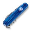 Нож перочинный VICTORINOX Spartan, 91 мм, 12 функций, полупрозрачный синий