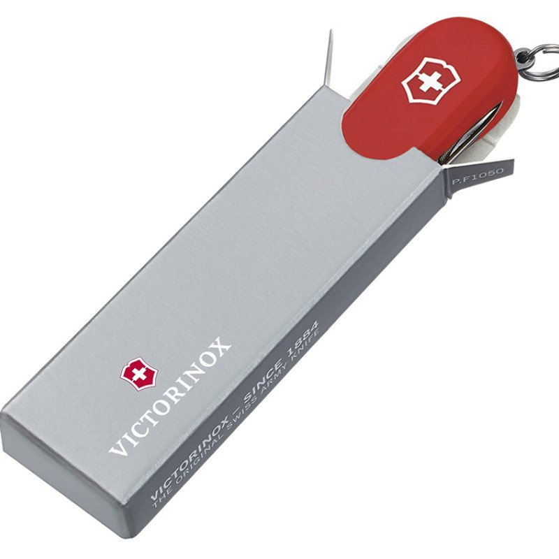 Нож-брелок VICTORINOX Escort, 58 мм, 6 функций, красный Нож-брелок VICTORINOX Escort, 58 мм, 6 функций, красный