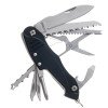 Нож перочинный Stinger, 96 мм, 15 функций, материал рукояти: алюминий (черный)