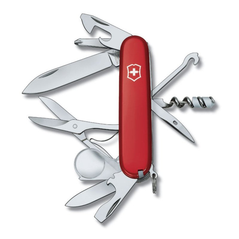 Нож перочинный VICTORINOX Explorer, 91 мм, 16 функций, красный Нож перочинный VICTORINOX Explorer, 91 мм, 16 функций, красный