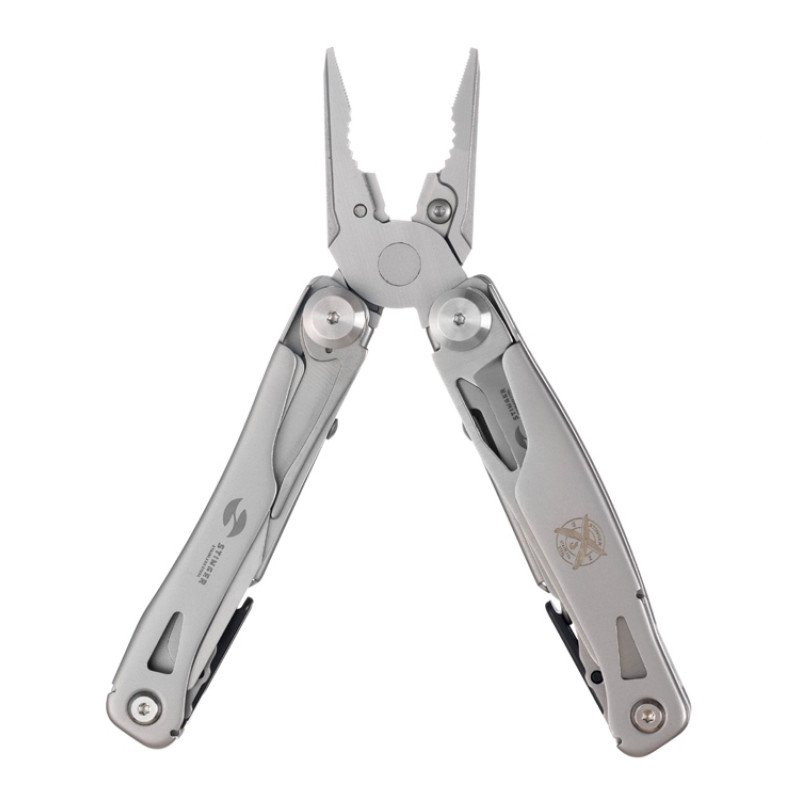 Мультитул Stinger, 106 мм, 15 функций, сталь, серебристый, в комплекте нейлоновый чехол Мультитул Stinger, 106 мм, 15 функций, сталь, серебристый, в комплекте нейлоновый чехол