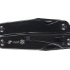 Мультитул Stinger, 100x40 мм, 11 функций, сталь, чёрный, в комплекте нейлоновый чехол