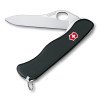 Нож перочинный VICTORINOX Sentinel Clip, 111 мм, 5 функций, с фиксатором лезвия, чёрный Нож перочинный VICTORINOX Sentinel Clip, 111 мм, 5 функций, с фиксатором лезвия, чёрный