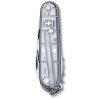 Нож перочинный VICTORINOX Spartan, 91 мм, 12 функций, полупрозрачный серебристый