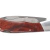 Нож складной Stinger, 104 мм, (серебристый), материал рукояти: сталь/дерево (серебристо-коричневый)