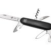 Нож перочинный Stinger, 90 мм, 11 функций, материал рукояти: АБС-пластик (черный)