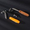 Нож перочинный Stinger, 90 мм, 10 функций, материал рукояти: АБС-пластик (оранжевый)