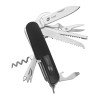 Нож перочинный Stinger, 89 мм, 15 функций, материал рукояти: алюминий (чёрный)