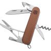 Нож перочинный Stinger, 90 мм, 11 функций, материал рукояти: древесина сапеле