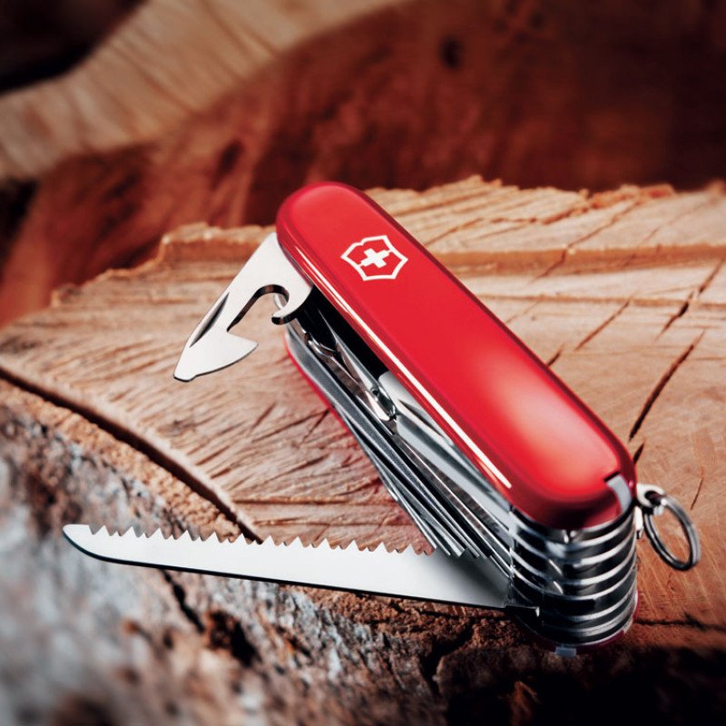 Нож перочинный VICTORINOX Swiss Champ, 91 мм, 33 функции, красный Нож перочинный VICTORINOX Swiss Champ, 91 мм, 33 функции, красный