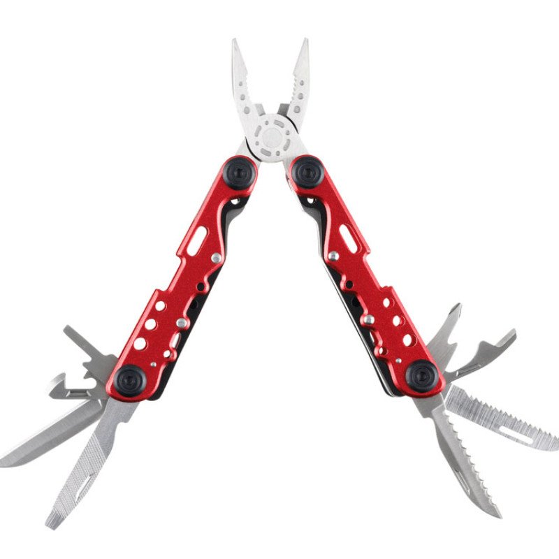 Мультитул Stinger, 105x40 мм, 13 функций, сталь, красно-серебристый, в комплекте нейлоновый чехол Мультитул Stinger, 105x40 мм, 13 функций, сталь, красно-серебристый, в комплекте нейлоновый чехол