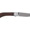 Нож складной Stinger, 105 мм, (серебристый), материал рукояти: сталь/дерево (серебристо-коричневый)