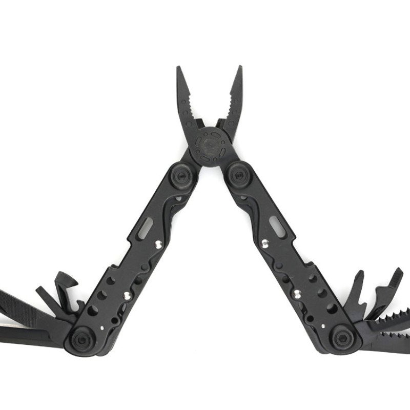 Мультитул Stinger, 105x40 мм, 13 функций, сталь, чёрный, в комплекте нейлоновый чехол Мультитул Stinger, 105x40 мм, 13 функций, сталь, чёрный, в комплекте нейлоновый чехол