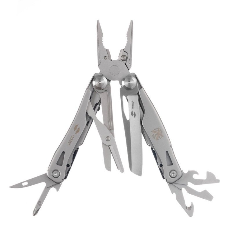 Мультитул Stinger, 106 мм, 15 функций, сталь, серебристый, в комплекте нейлоновый чехол Мультитул Stinger, 106 мм, 15 функций, сталь, серебристый, в комплекте нейлоновый чехол