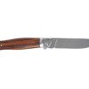 Нож складной Stinger, 106 мм, (серебристый), материал рукояти: сталь/дерево (серебристо-коричневый)