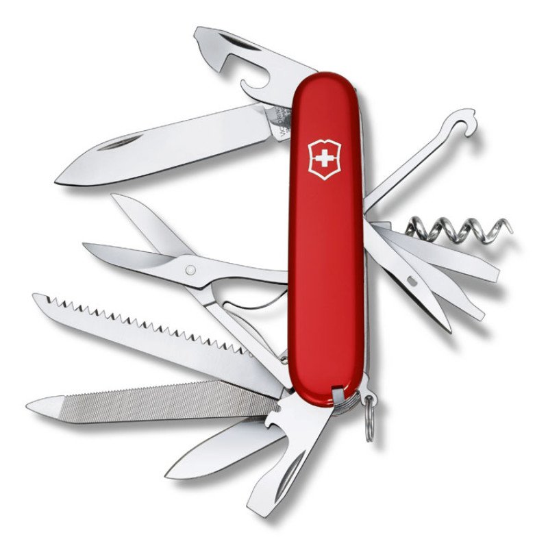 Нож перочинный VICTORINOX Ranger, 91 мм, 21 функция, красный Нож перочинный VICTORINOX Ranger, 91 мм, 21 функция, красный