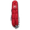 Нож перочинный VICTORINOX Spartan, 91 мм, 12 функций, полупрозрачный красный Нож перочинный VICTORINOX Spartan, 91 мм, 12 функций, полупрозрачный красный